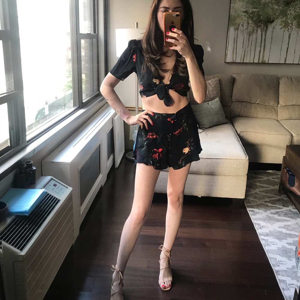 Zara Two Piece Floral Set